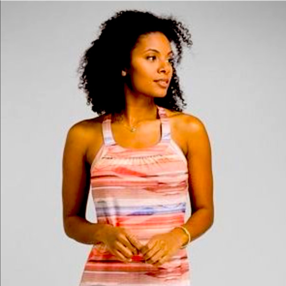 Prana cantine dress- peach bonita